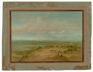 Ansicht der Pampa del Sacramento