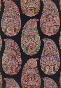 Stoffdesign für Paisley-Schals, ca. 1871 von George Charles Haite
