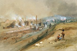 Dowlais Eisenwerke von George Childs