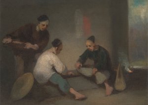 Chinesische Spieler von George Chinnery