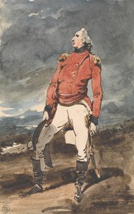 Studie für das Porträt eines Militärbeamten von George Chinnery