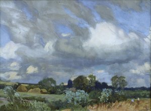Heuernte von George Clausen
