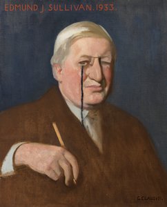 Porträt von Edmund J. Sullivan