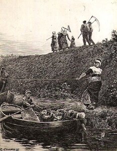 Die Fähre von George Clausen
