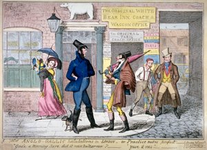 Anglo-gallische Begrüßungen in London, oder, Übung macht den Meister, 1822