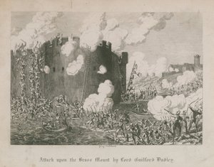 Angriff auf den Grasberg durch Lord Guilford Dudley