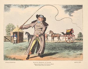 Bang-Up, Random oder Tandem, einige fahren mit Vierspänner, während andere zufällig fahren, 1810