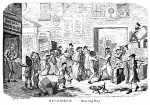 Dezember - Boxing Day, 19. Jahrhundert