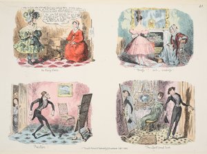 Illustration aus Die ganze Kunst des Anziehens oder Der Weg zur Eleganz und Mode, veröffentlicht 1832