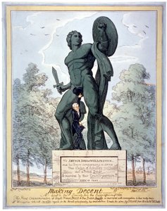 Anständiges Verhalten!! Ein Hinweis an die Gesellschaft zur Unterdrückung des Lasters, 1822 von George Cruikshank