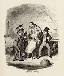 Mr. Fagin und sein Schüler erholen Nancy, aus 