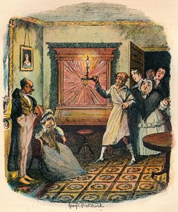 Mrs. Tibbs und Mr. Evenson, ca. 1900