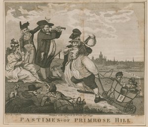 Zeitvertreib auf dem Primrose Hill