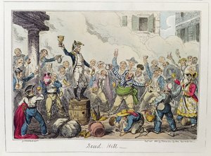 Scud Hill, veröffentlicht von James Robins und Co., Oktober 1825 von George Cruikshank