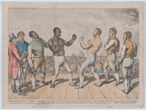 Die Schlacht zwischen Cribb und Molineaux, 28. September 1811