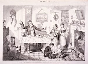 Die Flasche von George Cruikshank