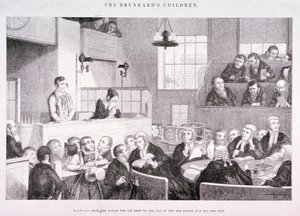 Die Kinder des Betrunkenen von George Cruikshank