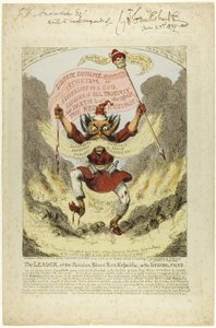 Der Anführer der Pariser Blutroten Republik