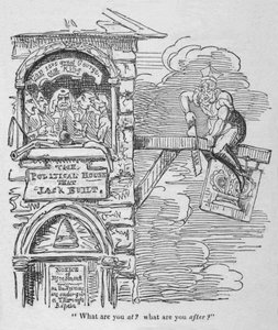 Was machst du, was hast du vor, um 1820 von George Cruikshank