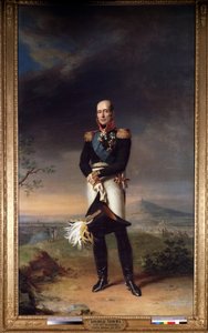 Porträt von Feldmarschall Graf Mikhail Barklay-de-Tolli (1761-1818)