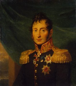 Porträt von Nikolai Alexejewitsch Tuchkow 1765-1812, vor 1825 von George Dawe