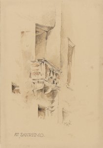 In San Remo, 3. Januar 1878 von George Douglas Tinling
