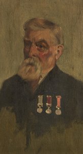 Porträt von J. C. Milton, 3., ca. 1920 von George Edmund Butler