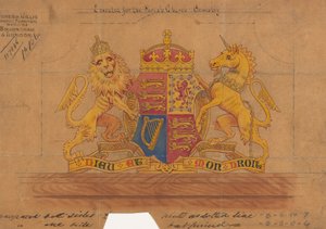 Entwürfe für Jones und Willis, Metall- und Holzarbeiter und Kirchenmöbelhersteller aus Birmingham und London von George Edmund Street