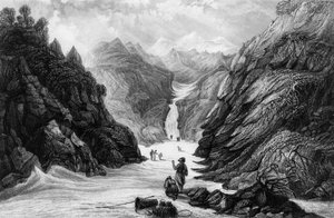 Quelle des Flusses Jumna, 1838