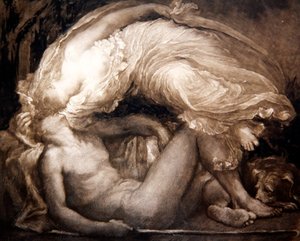 Endymion, graviert von Frank Short von George Frederick (after) Watts