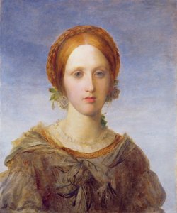 Isabella, ein Porträt von Miss Arabella Prescott, 1857 von George Frederick Watts