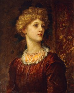 Porträt von Dorothy Dene, Brustlänge von George Frederick Watts