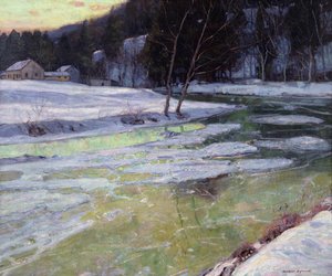 Stille und Abendlicht von George Gardner Symons