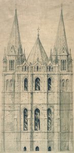 Erhebung, ca. 1860 (Papier) von George Gilbert Scott
