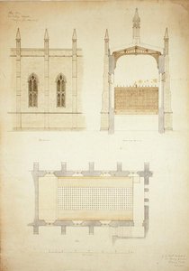 New College Oxford: Entwurf für das Dach der neuen Halle