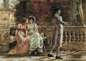 Einen Eindruck machen von George Goodwin Kilburne