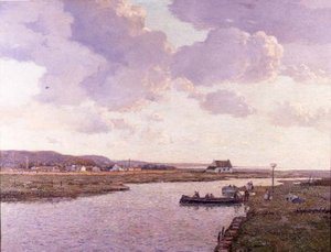 Rhyl-Mündung, Nordwales von George Graham