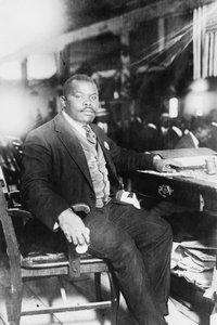 Marcus Garvey (1887-1940), Panafrikanist und jamaikanischer Nationalheld von George Grantham   Bain News Service Bain