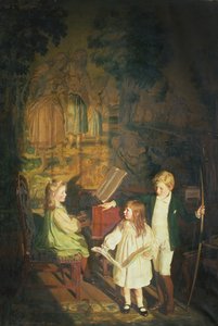 Am Cembalo: Meine Kinder
