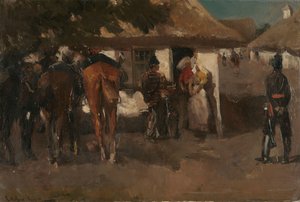 Einquartierung der Truppen von George Hendrik Breitner