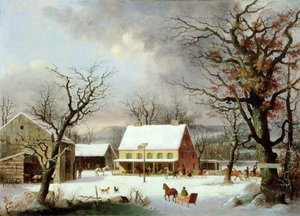 Sieben Meilen nach Farmington, ca. 1853
