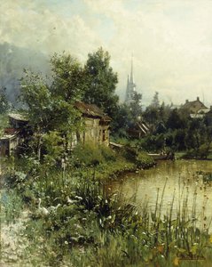 Ein Blick auf Morristown, New Jersey von George Herbert McCord