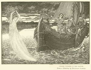 Undine verschwindet in der Donau