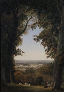 Ferner Blick auf Twickenham, Middlesex von George Hilditch