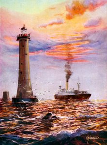 Eddystone-Leuchtturm, Plymouth von George Horace Davis