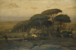 Kiefernwald der Barberini Villa