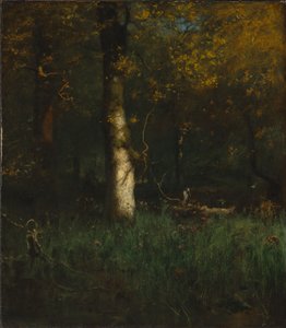 Das Zuhause des Reihers von George Inness