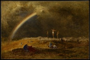 Der Triumph auf Golgatha von George Inness