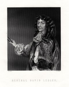 David Leslie, Lord Newark, Kavallerieoffizier und General im Englischen Bürgerkrieg, 19. Jahrhundert von George J. Stodart