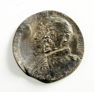 Medaille zur Krönung von Edward VII. und Königin Alexandra